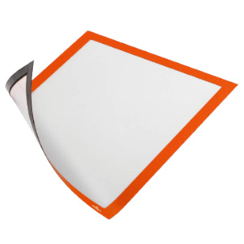 Moldura Magnética A4 Duraframe 4869-09 Laranja 5un