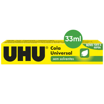 Cola Universal 033ml s/Solventes Bisnaga UHU 1un