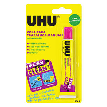 Cola Trabalhos Manuais UHU 20g Blister