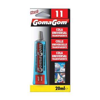 Cola Universal 020ml Bisnaga Transparente Blister 1un