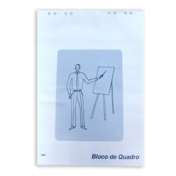 Bloco Papel Conferência 65x90cm 70g 50Fls