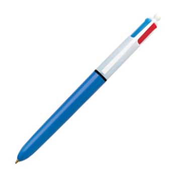 Esferográfica (4 Cores) BIC Ball Point Retrátil 1mm -1un