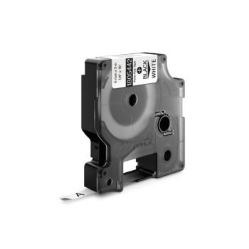 Fita 06mmx5,5m Preto/Branco Poliéster 1805442