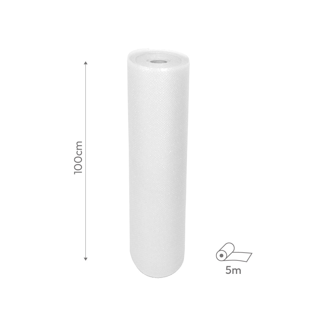 Plástico Proteção com Bolhas de Ar 100cmx5m Rolo