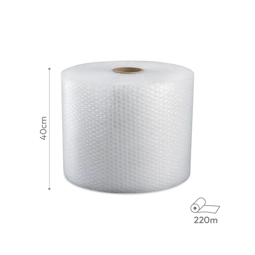 Plástico Proteção com Bolhas de Ar 40cmx220m Rolo