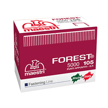 Agrafos 105 Forest (5mm) para Rocamatica 114 Cx. 5000un
