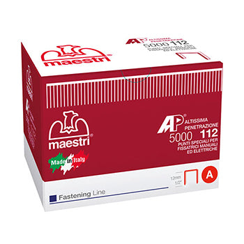 Agrafo 112 Forest (12mm) para Rocamatica 114 Cx. 5000un
