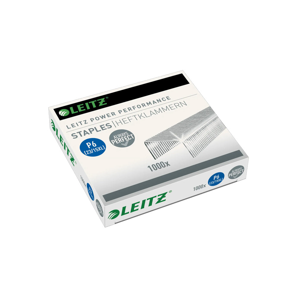 Agrafos P6 120Fls para Agrafador Leitz 5553 cx1000un