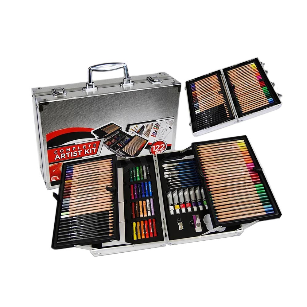 Conjunto Pinturas Art Essentials Cx Metal 122un
