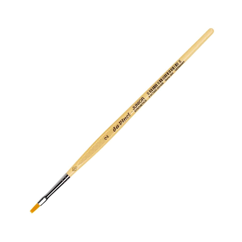 Pincel Hobby Escolar Espatulado Nº2 304 Junior Da Vinci 1un