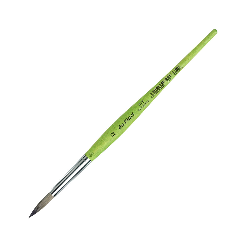 Pincel Hobby Escolar Redondo Nº12 373 Fit Da Vinci 1un