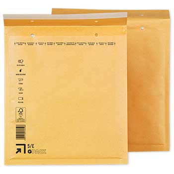Envelope Almofadado 220x265mm Kraft 75g Nº2 5/E 10un