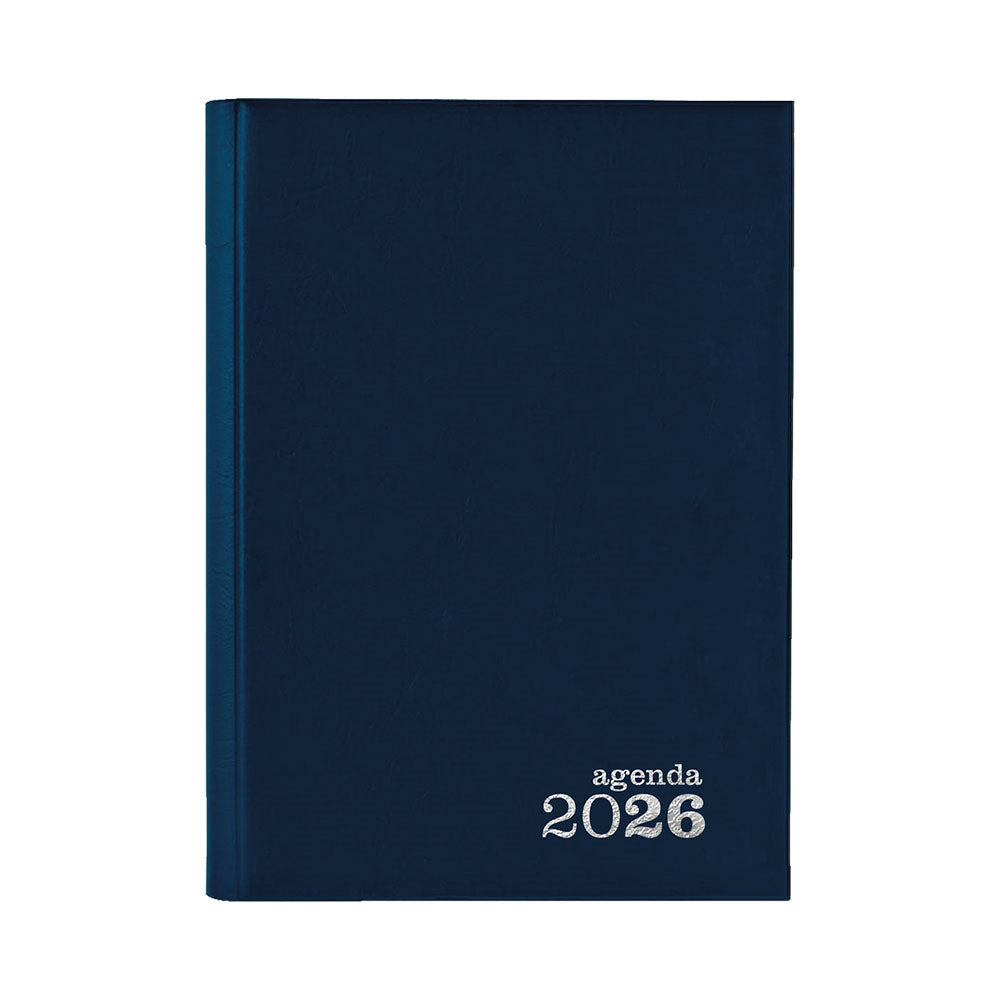 Agenda Diária 2026 Basic 140x200mm Azul