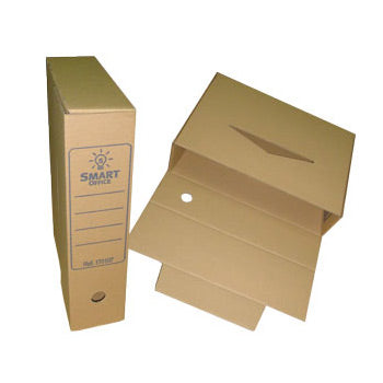 Caixa Arquivo Definitivo L80 340x250mm Kraft 50un