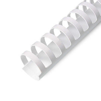 Argolas PVC Encadernar 25mm Branco 240 Folhas 35036 50un