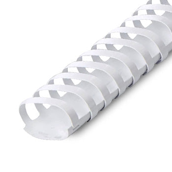 Argolas PVC Encadernar 32mm Ovais Branco 310 Folhas 50un