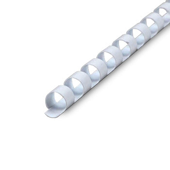 Argolas PVC Encadernar 10mm Branco 60 Folhas 35032 100un