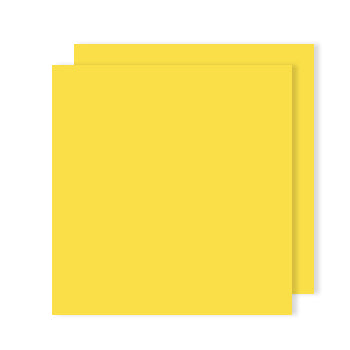 Cartolina 50x65cm Amarelo Canário 240g 25 Folhas Canson