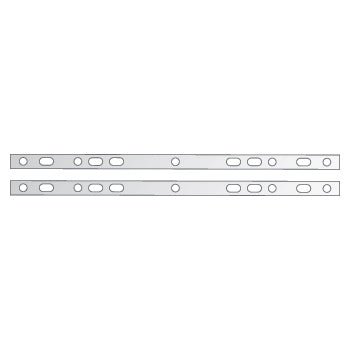 Tira Adesiva Arquivo com Furação 297mm Pack 48un