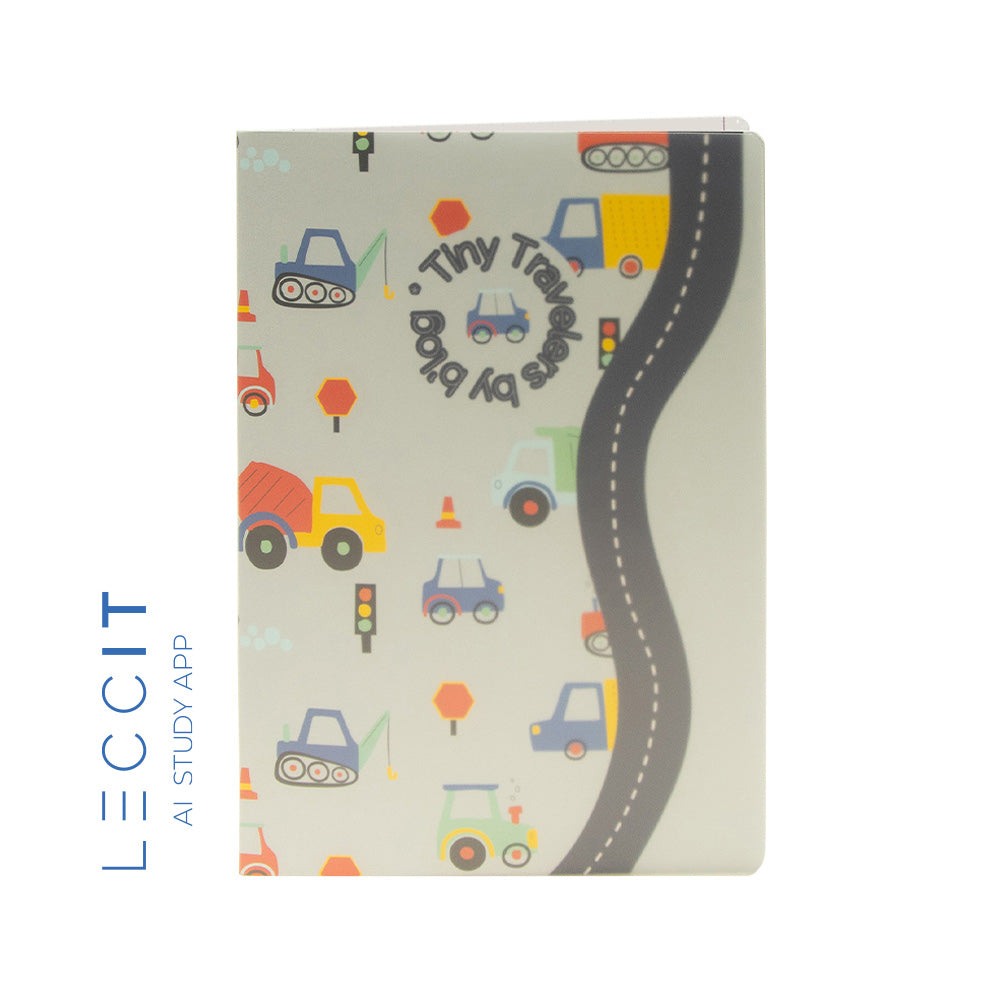 Caderno Agrafado A4 Pautado PP PLAY ME Cars 48Fls 1un