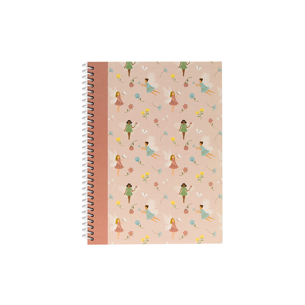 Caderno Espiral A5 Pautado FAIRIES Tale 80Fls 1un