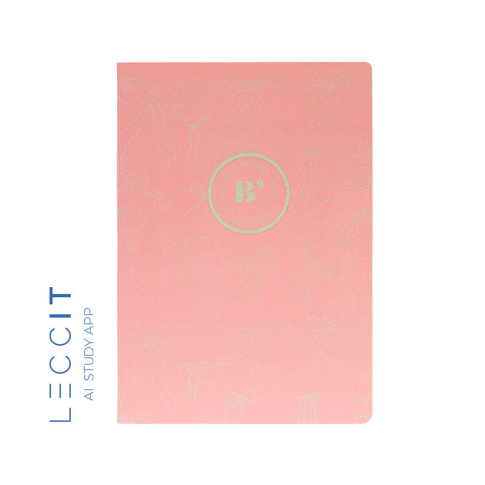 Caderno Agrafado A4 Quadriculado LACES Rosa 48Fls 1un