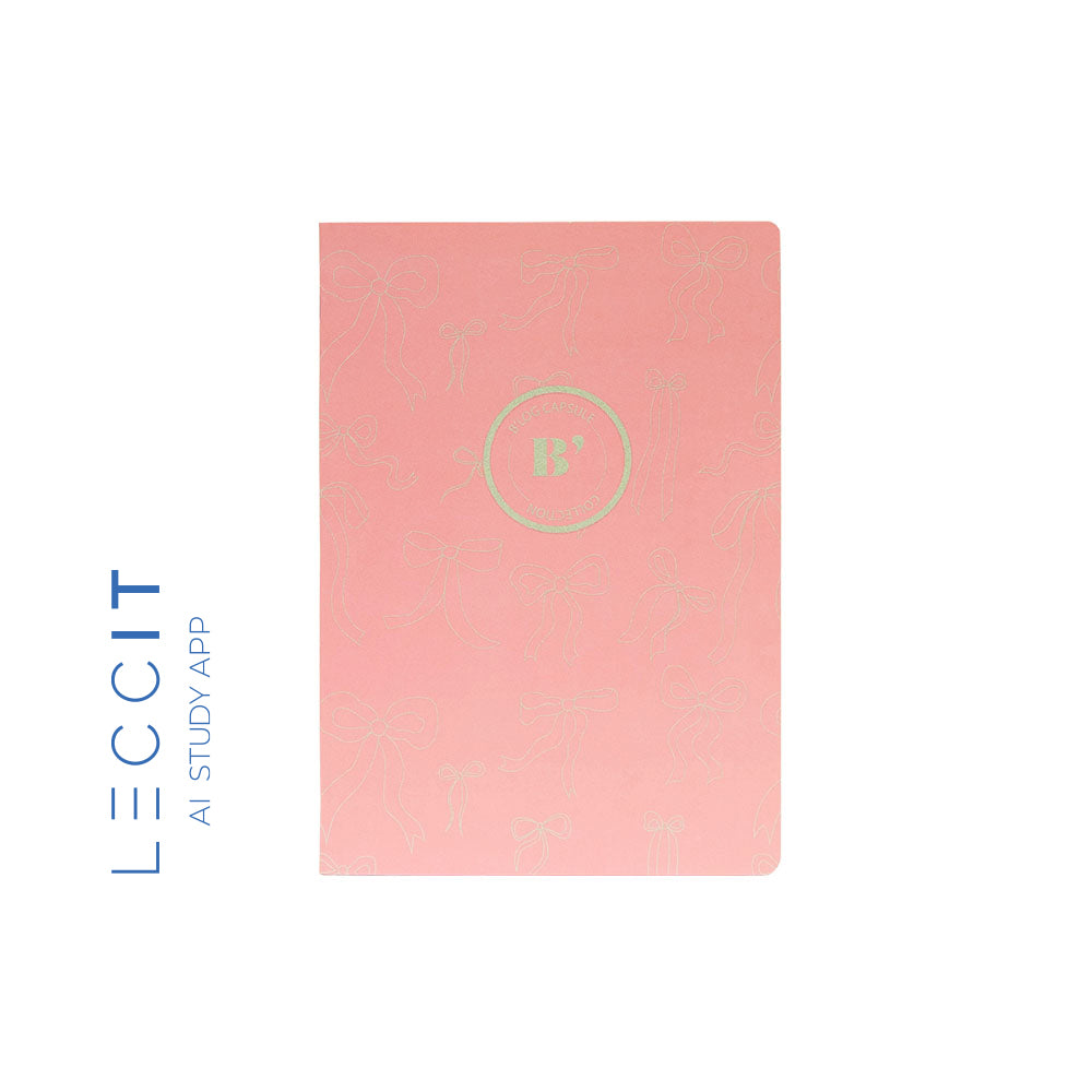 Caderno Agrafado A5 Quadriculado LACES Rosa 48Fls 1un