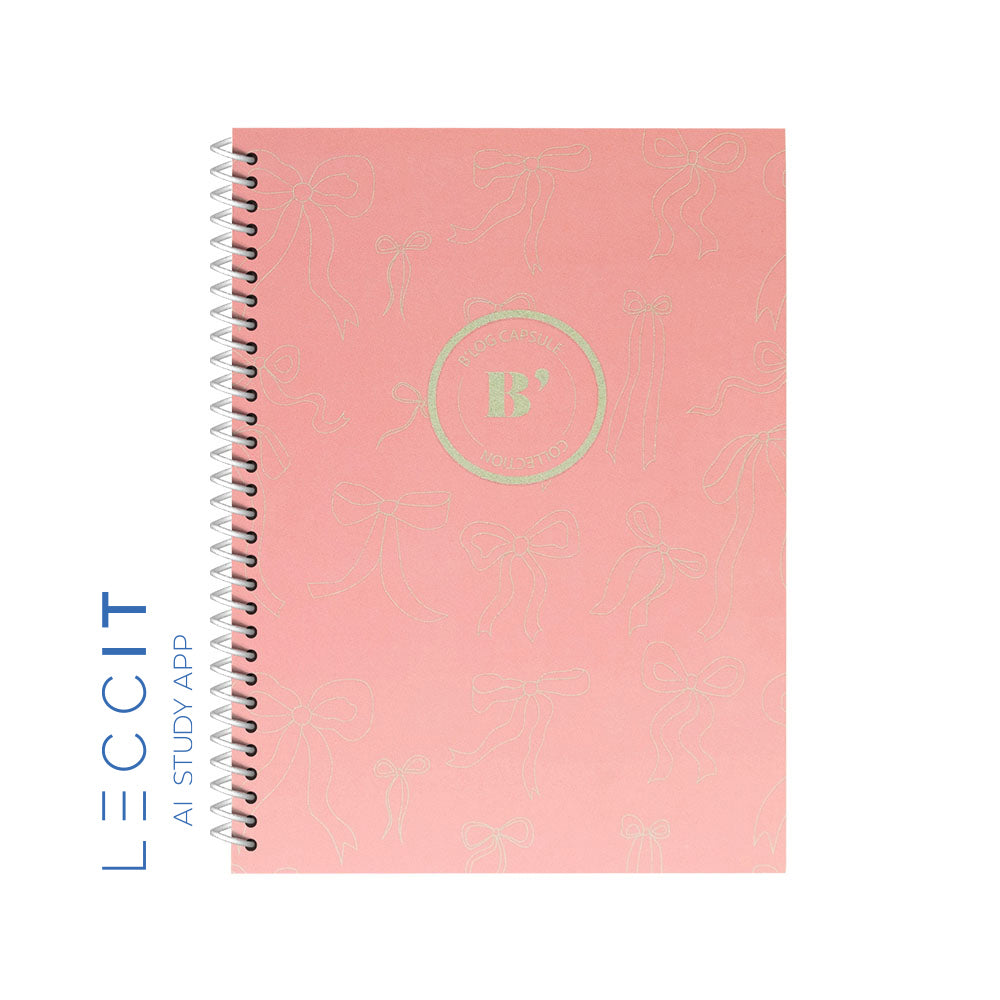Caderno Espiral A4 Pautado LACES Rosa 80Fls 1un