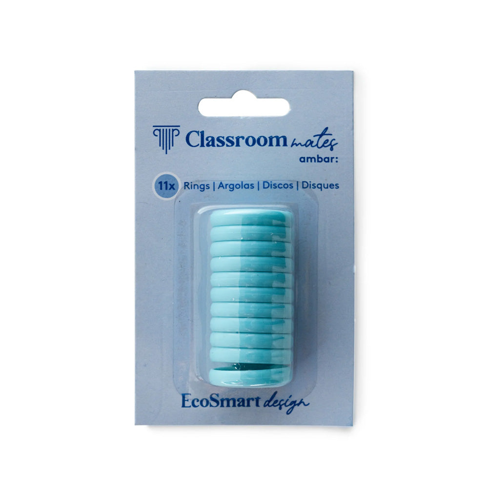 Discos para Caderno EcoSmart Ambar Azul 11un