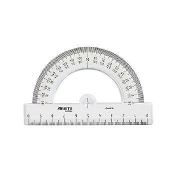 Transferidor Cristal 180G-10cm Aristo Geocollege AR23301