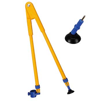 Compasso Multiuso 45cm c/Adaptador p/Quadro