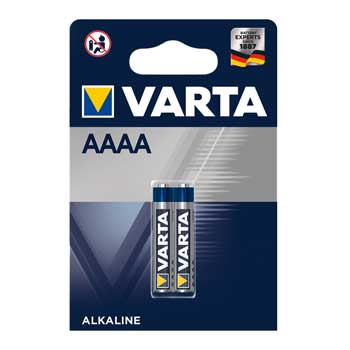 Pilhas Alcalinas Varta LR61 AAAA 1.5V 2un (4061)