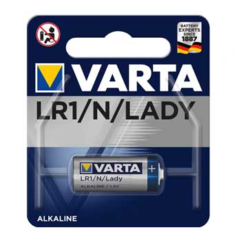 Pilhas LR1 / N / Lady Alcalinas 1.5V 850mAh 1un