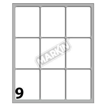 Etiquetas 046x037mm 10Fls A5 Cod 35 Markin 90un