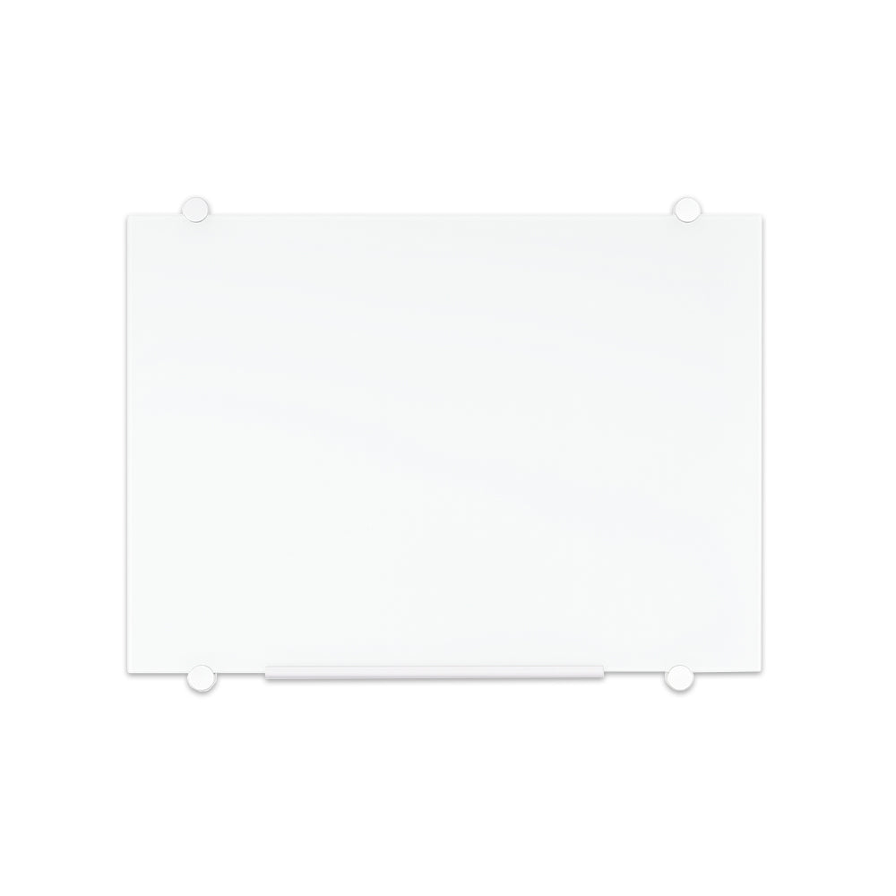 Quadro Vidro Magnético 120x90cm Flow Branco GL080106
