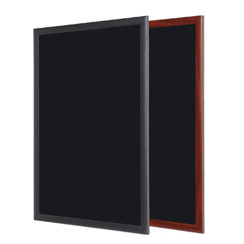 Quadro de Giz Preto Moldura Cerejeira 35x25cm