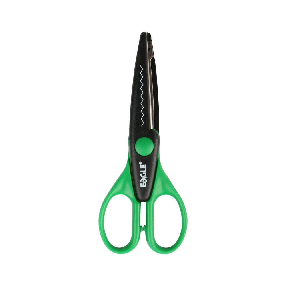 Tesoura 16cm Eagle Lamina Zig-Zag