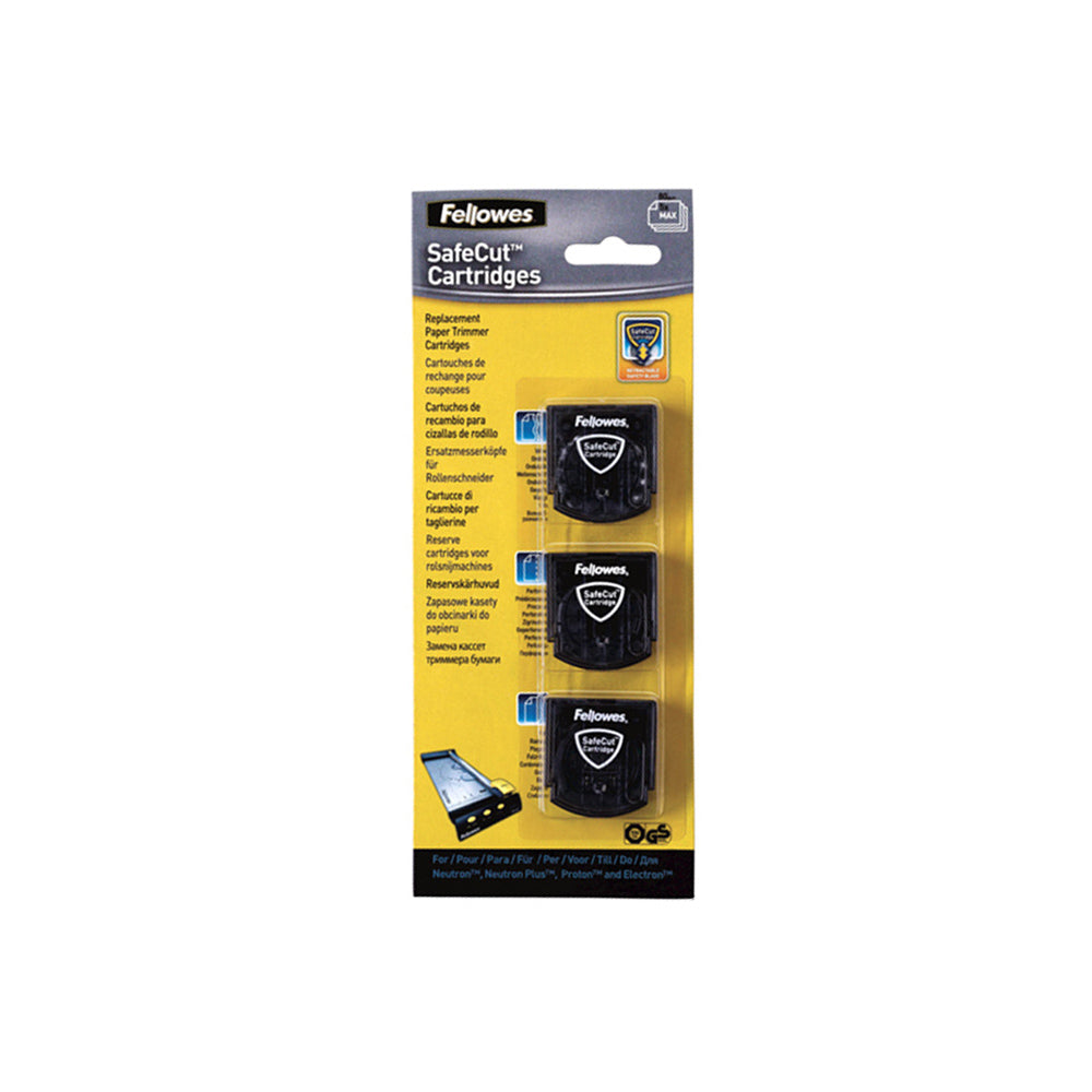 Kit de 3 Lâminas para Cisalha Fellowes 3 Cortes Especiais