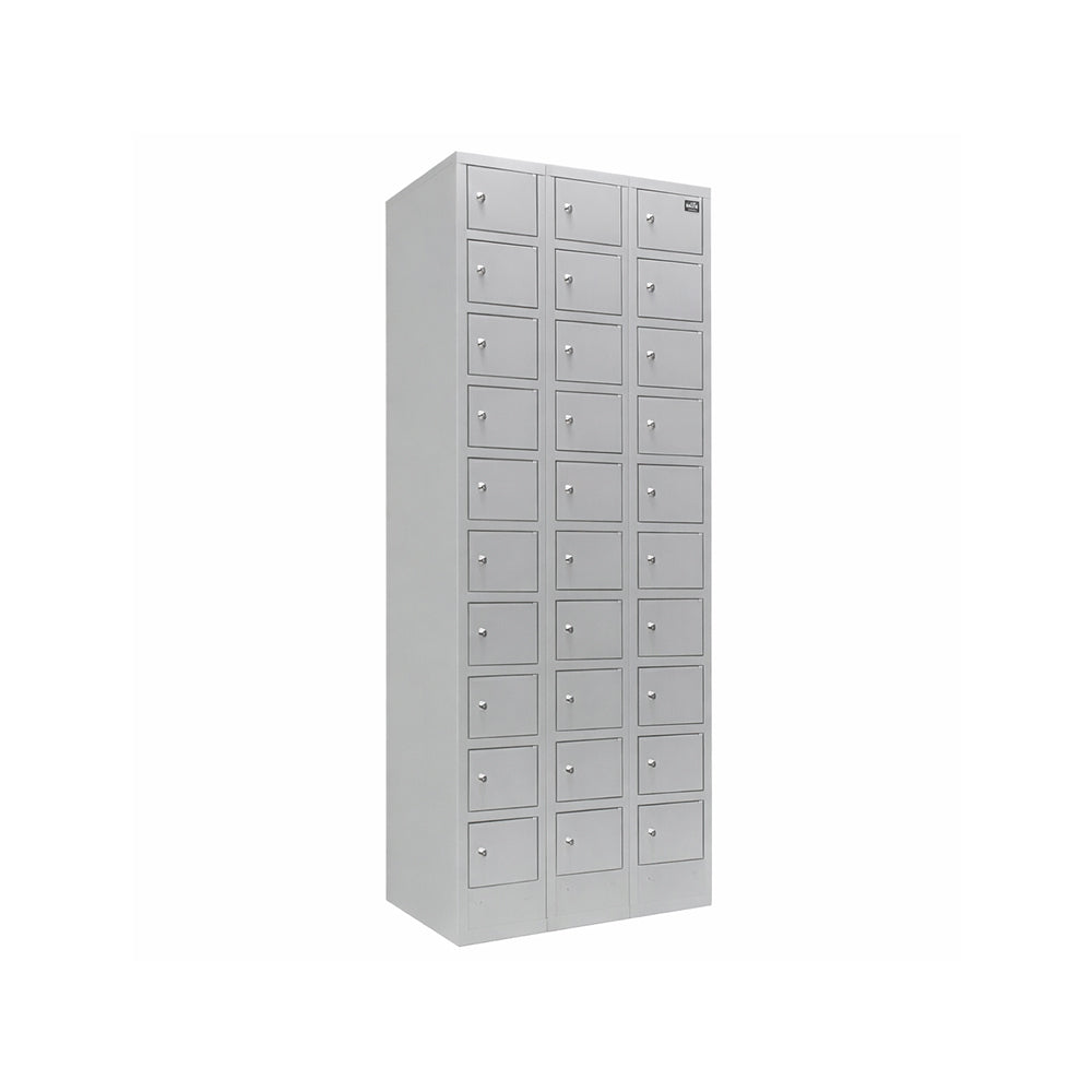 Cacifos Metálicos 30 Cacifos 600x420x1650mm Cinza