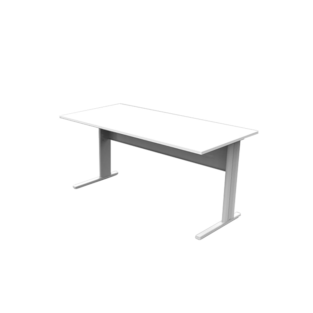 Secretária com Avental Medusa 1200x600x750 Branco