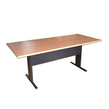 Mesa Reuniões Retangular Melamina 2000x1000x750 Cerejeira