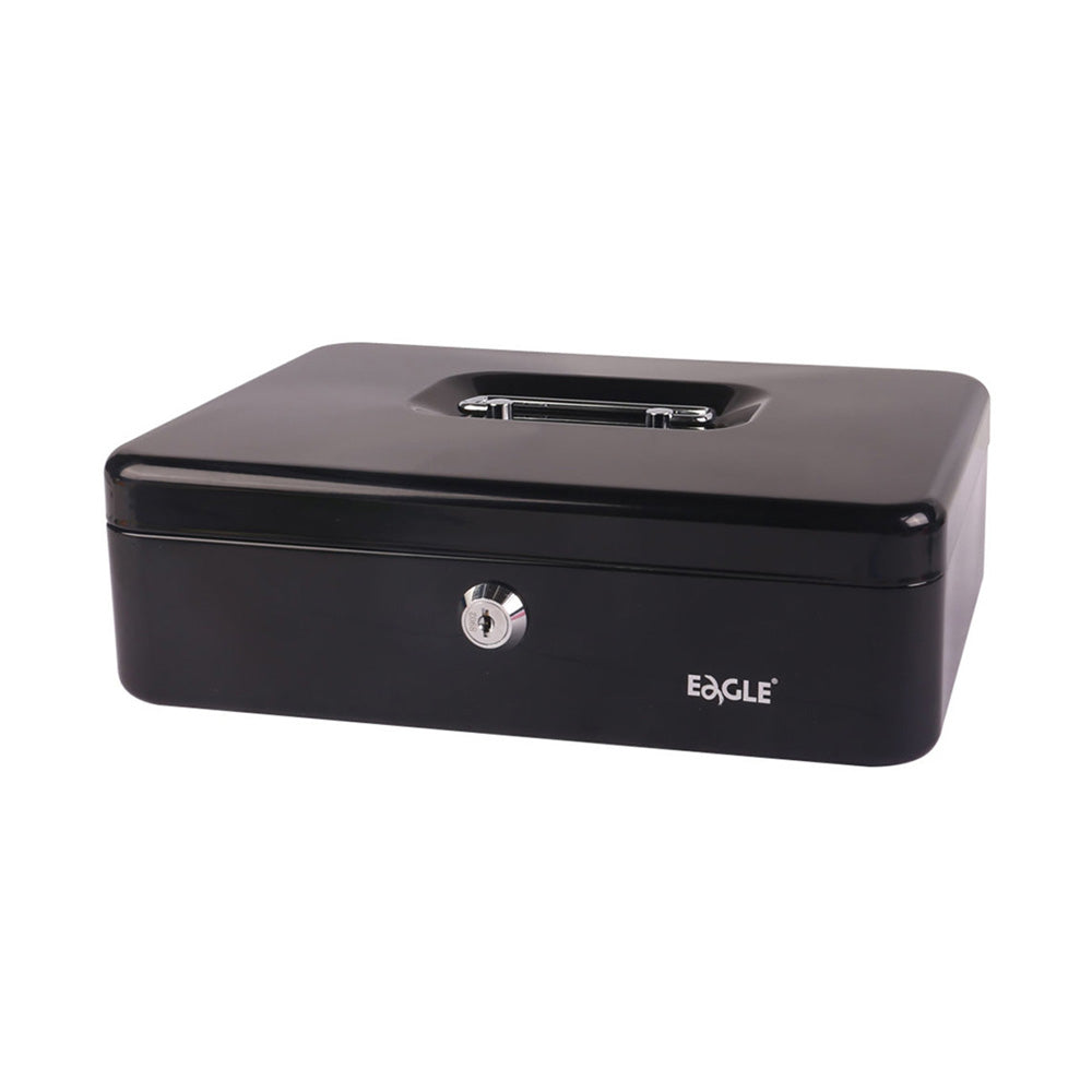 Cofre com Chave 262x82x192mm Eagle Preto