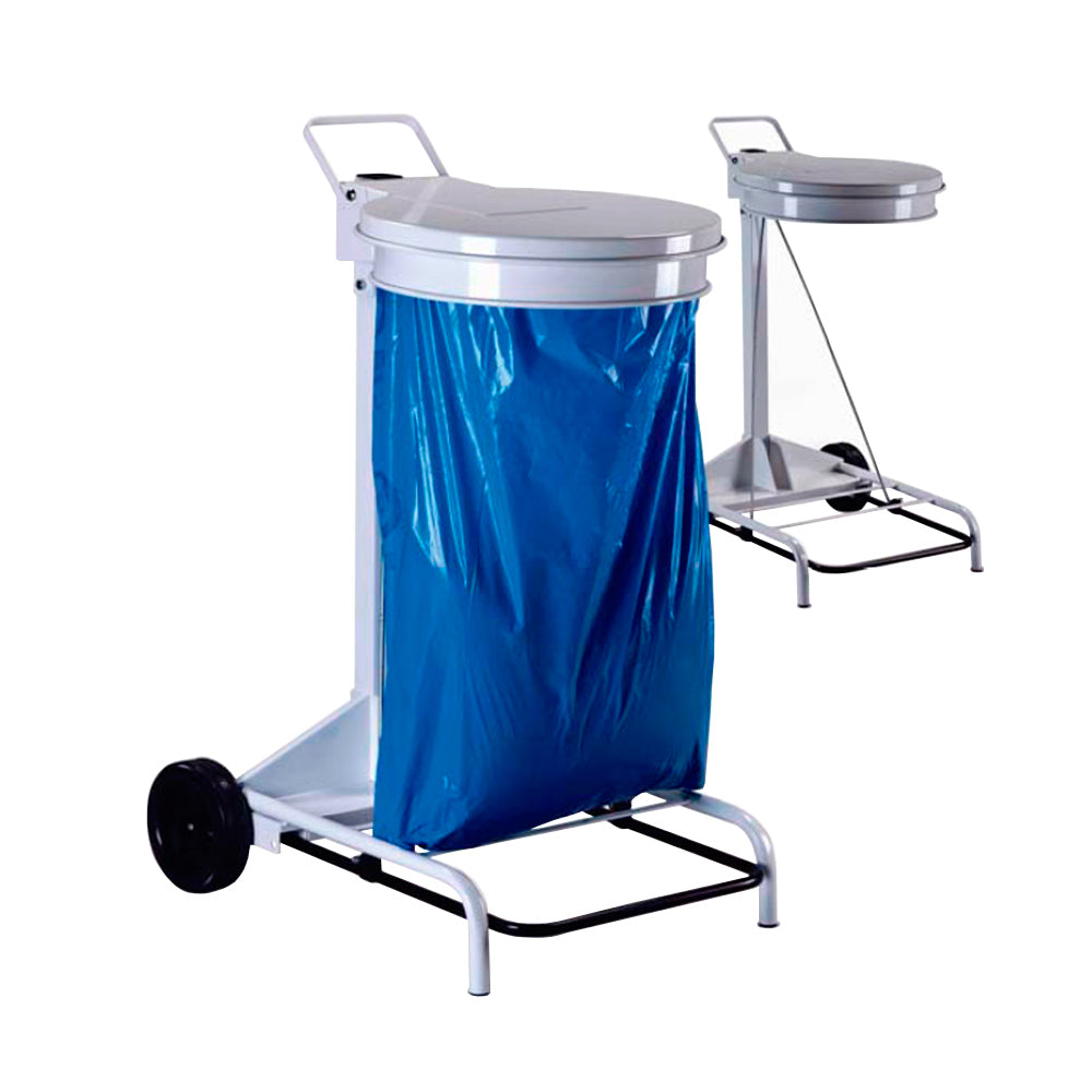 Contentor 120L c/ Pedal e Rodas (Muda a Cor pelo Saco)