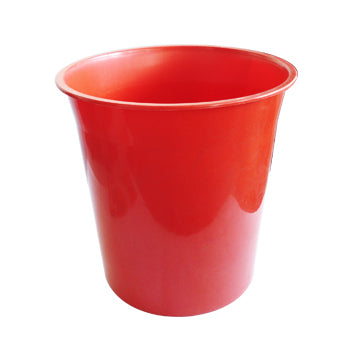 Papeleira 15L Plástico Vermelho Opaco