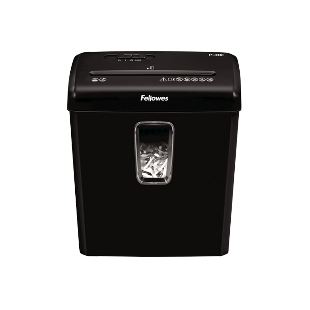 Destruidora Particulas 4x34mm Fellowes P-30C Preto P4 6Fls