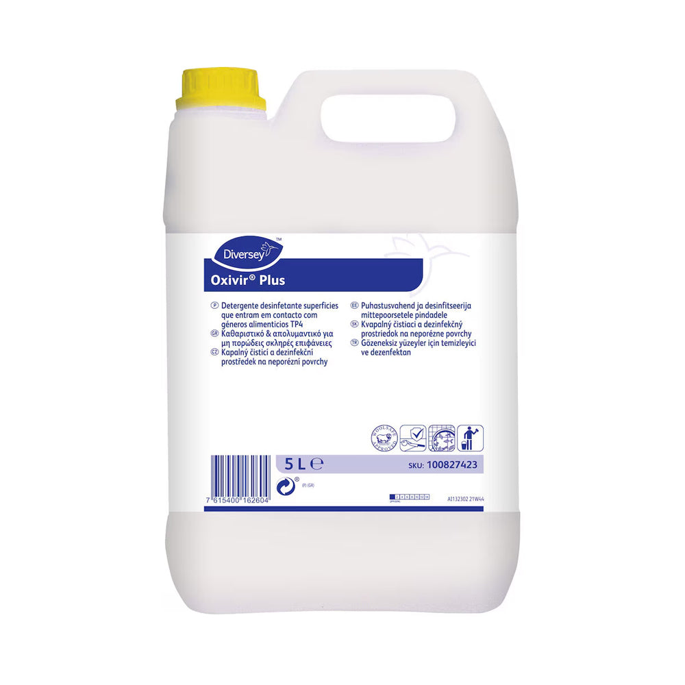 Detergente Desinfetante Multifuncional Oxivir Plus 5L