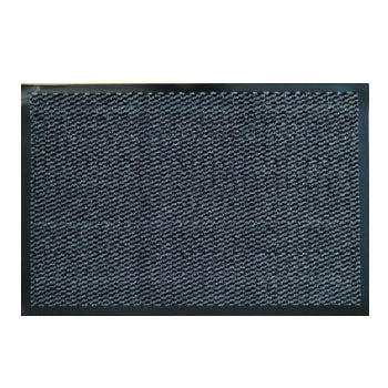 Tapete Polipropileno 40x60cm Rebordo Cinza