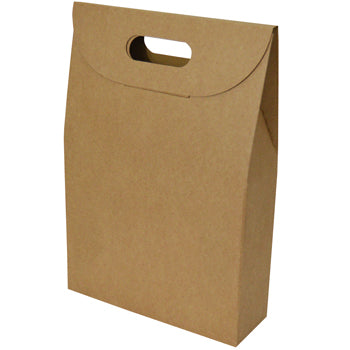 Caixa Cartão 280x100x420mm p/3 Garrafas Vinho Kraft
