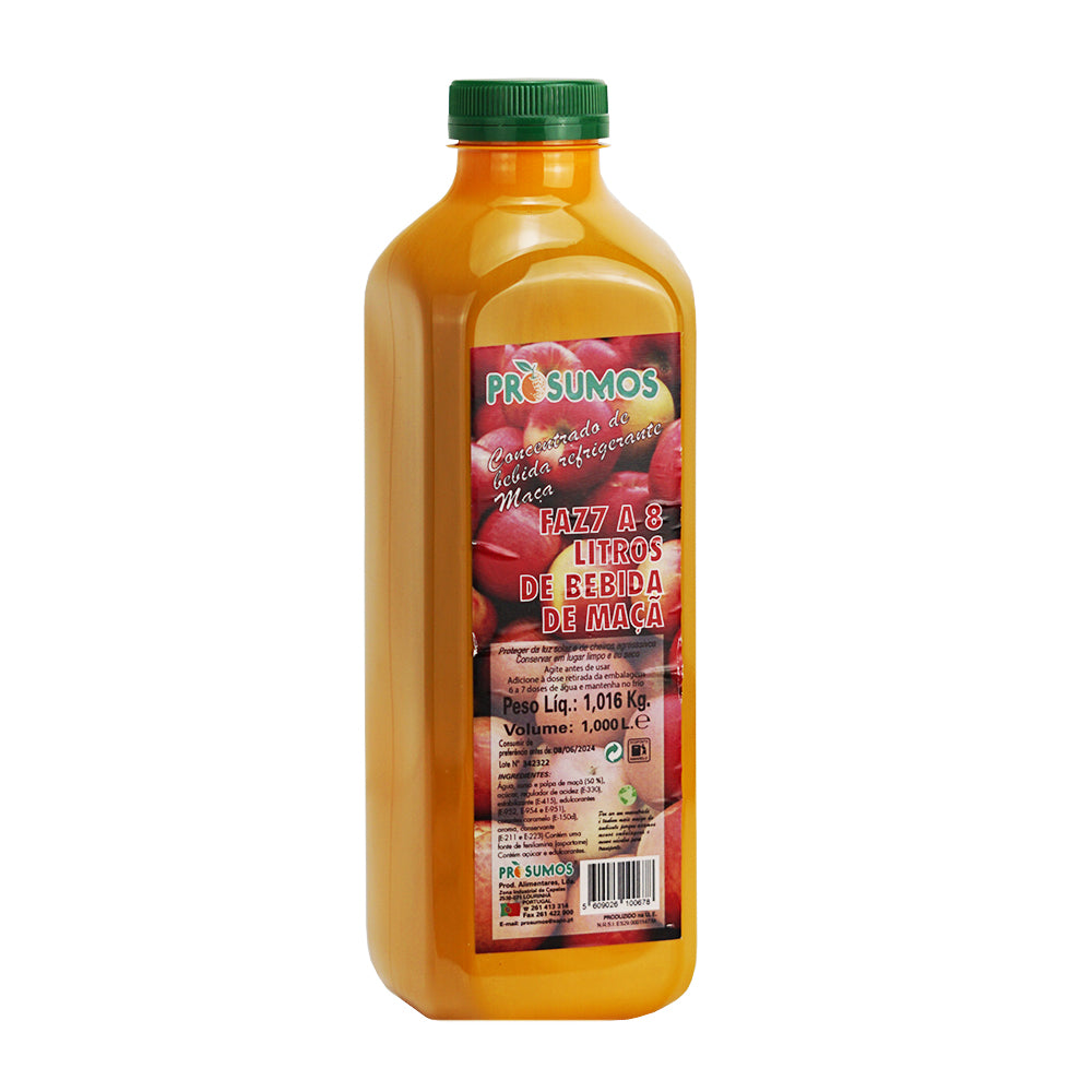 Refrigerante 1L=7L Concentrado Catering Maçã