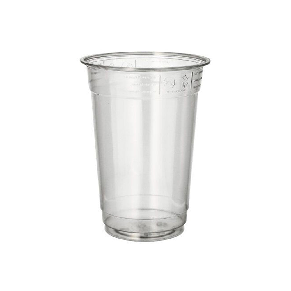 Copos 400ml PET 13oz 12,5cm Transparente 50un